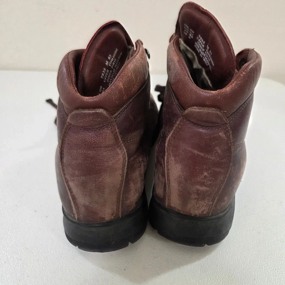 Vasque 7935 Gore-Tex Brown Leather Hiking Boots Mens 11 M Distressed Waterproof - Picture 5 of 7
